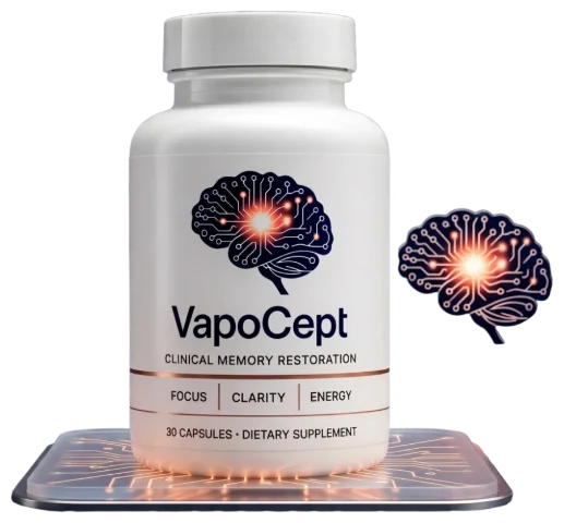 VapoCept brain blood flow and focus support capsules
